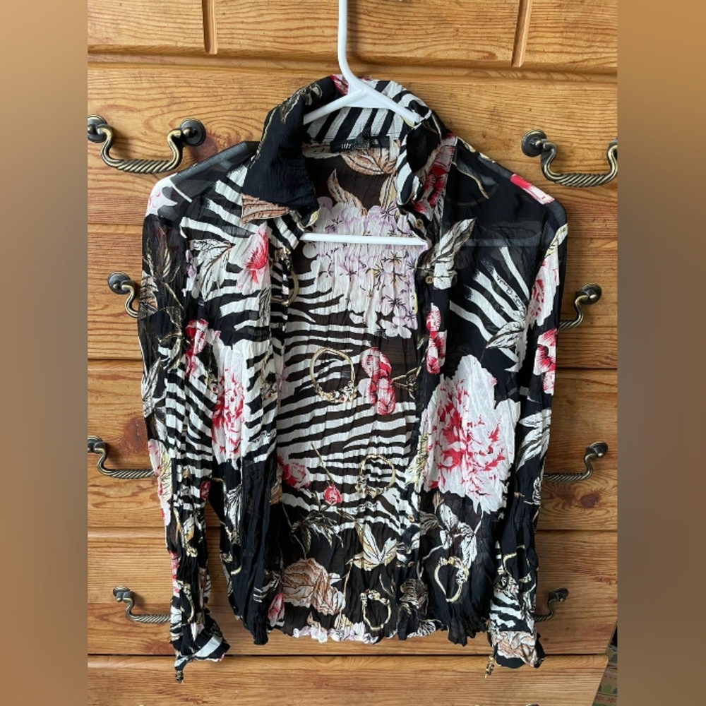 COPY - Throw over sheer top
